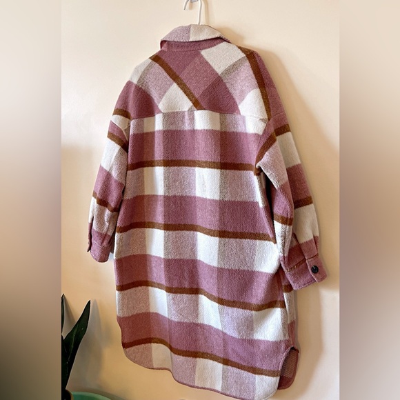 Vero Moda Long Pink coat - Picture 2 of 8